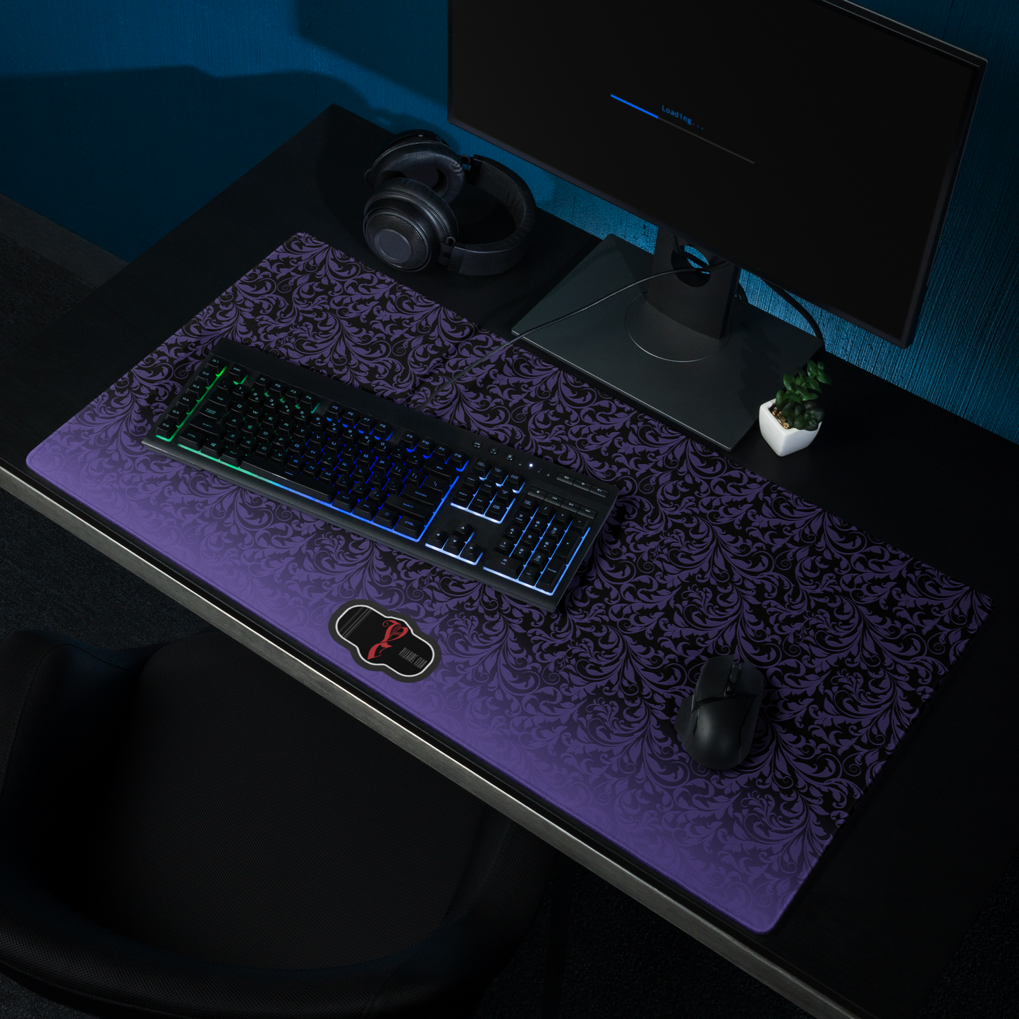 Haunted Dark Business Deskmat